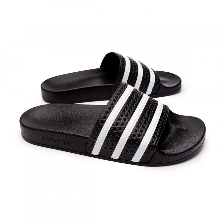 WMNS) adidas Originals Adilette Noda Shoes 'Black White' FZ6438