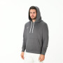 Con capucha Park 20 Fleece-Charcoal Heather-White