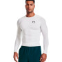 HeatGear Compression LS-White-Black