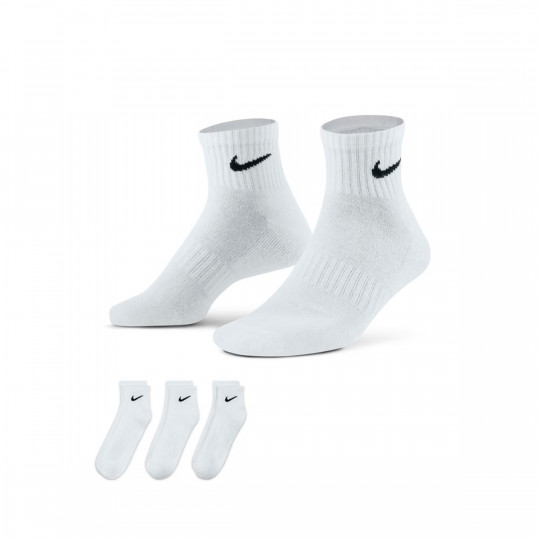 thin white nike socks