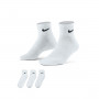 Everyday Cushioned Ankle (3 Pares)-White