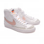 Blazer Mid 77 Mujer-White-Pink Oxford-Black-Summit White-Orange