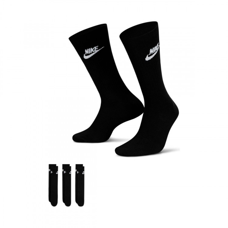calcetines-nike-sportswear-everyday-essential-3-pares-black-0