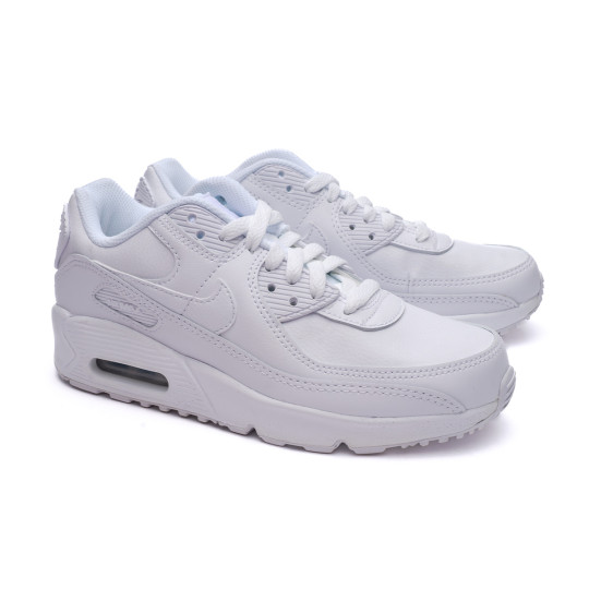 Nike Air Max 90 Toddler Shoes White/Light Silver/Flat Pewter/White main image 1