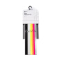 de pelo Skinny Pack (8 Unidades)-Black-White