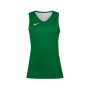 Reversible Team Basketball Mujer-Pine Green-White