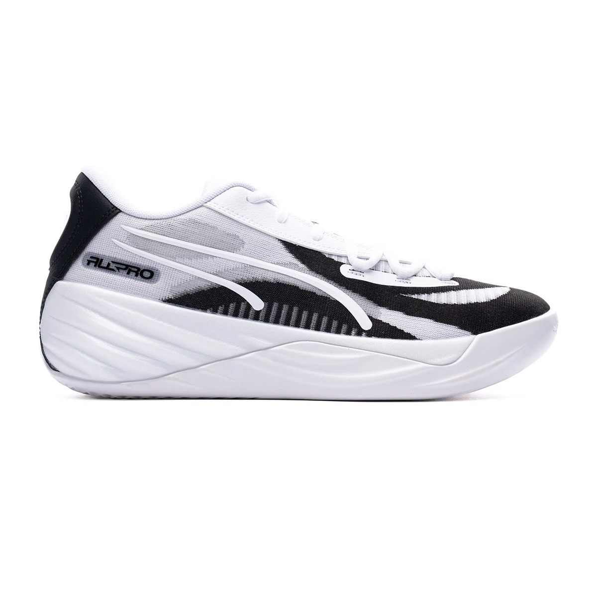 Basketball Shoes Puma All Pro Nitro Team White Black Basketball Emotion