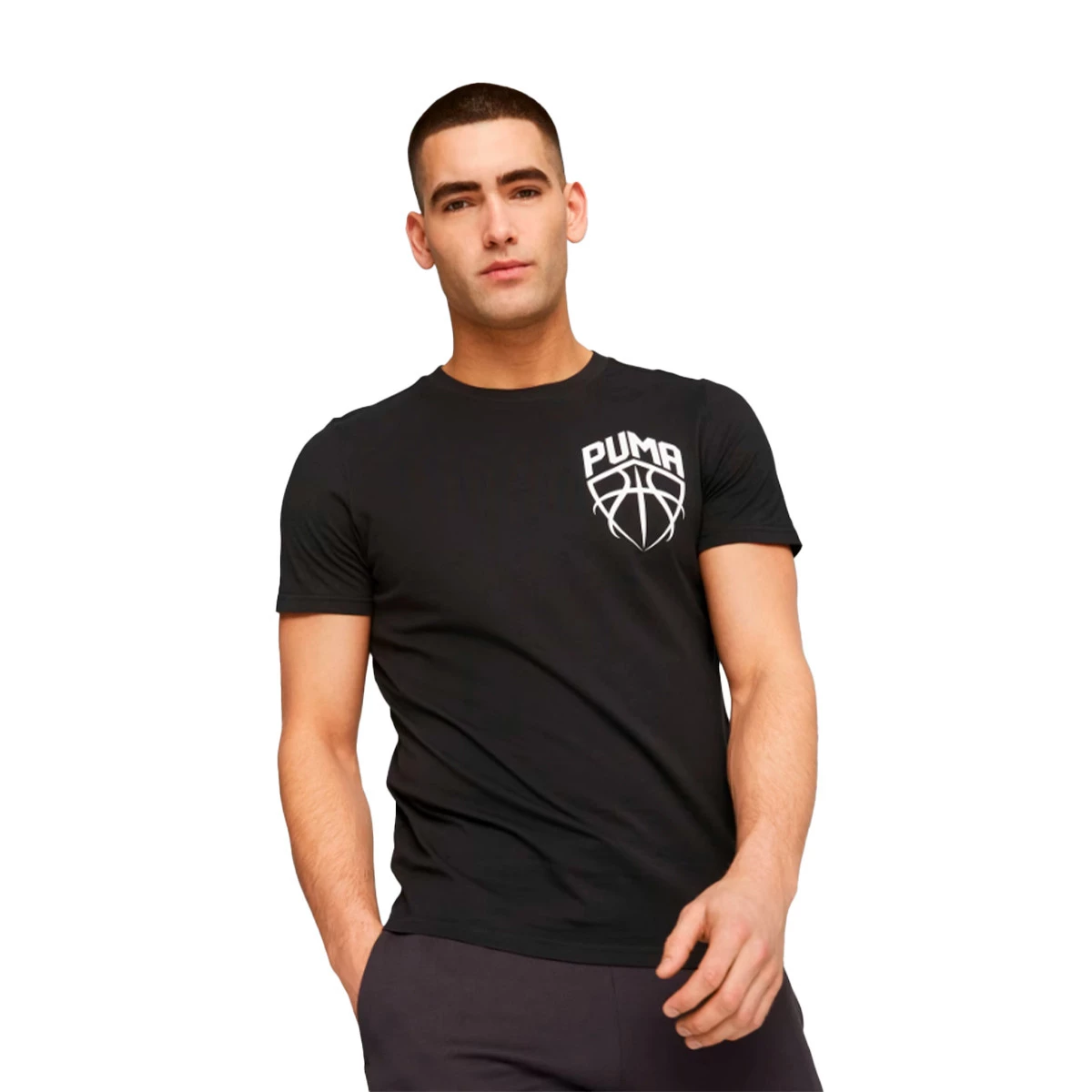 Maglia Puma Blueprint Graphic Nero Basketball Emotion