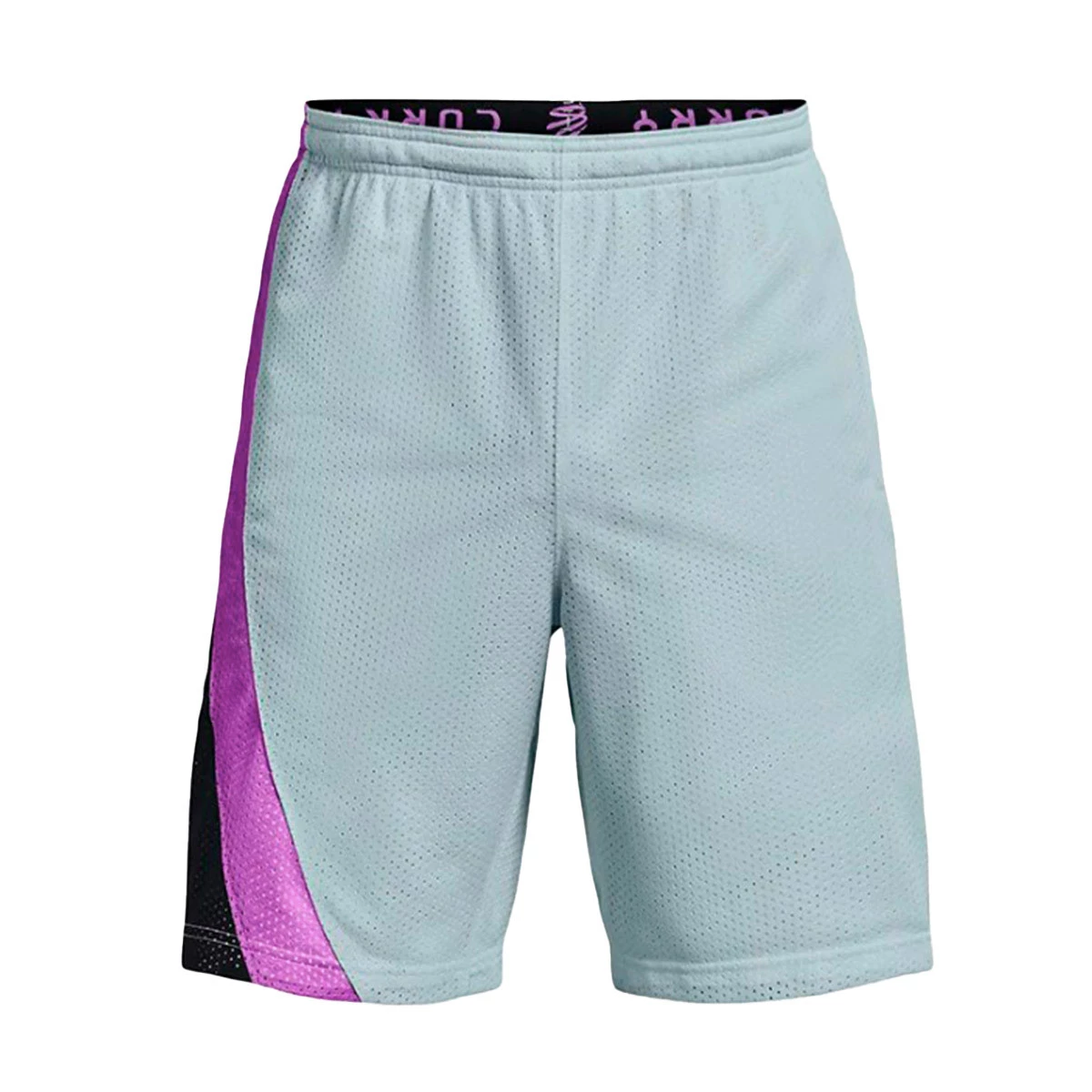 Shorts Under Armour Curry Splash 9 Blau Basketball Emotion