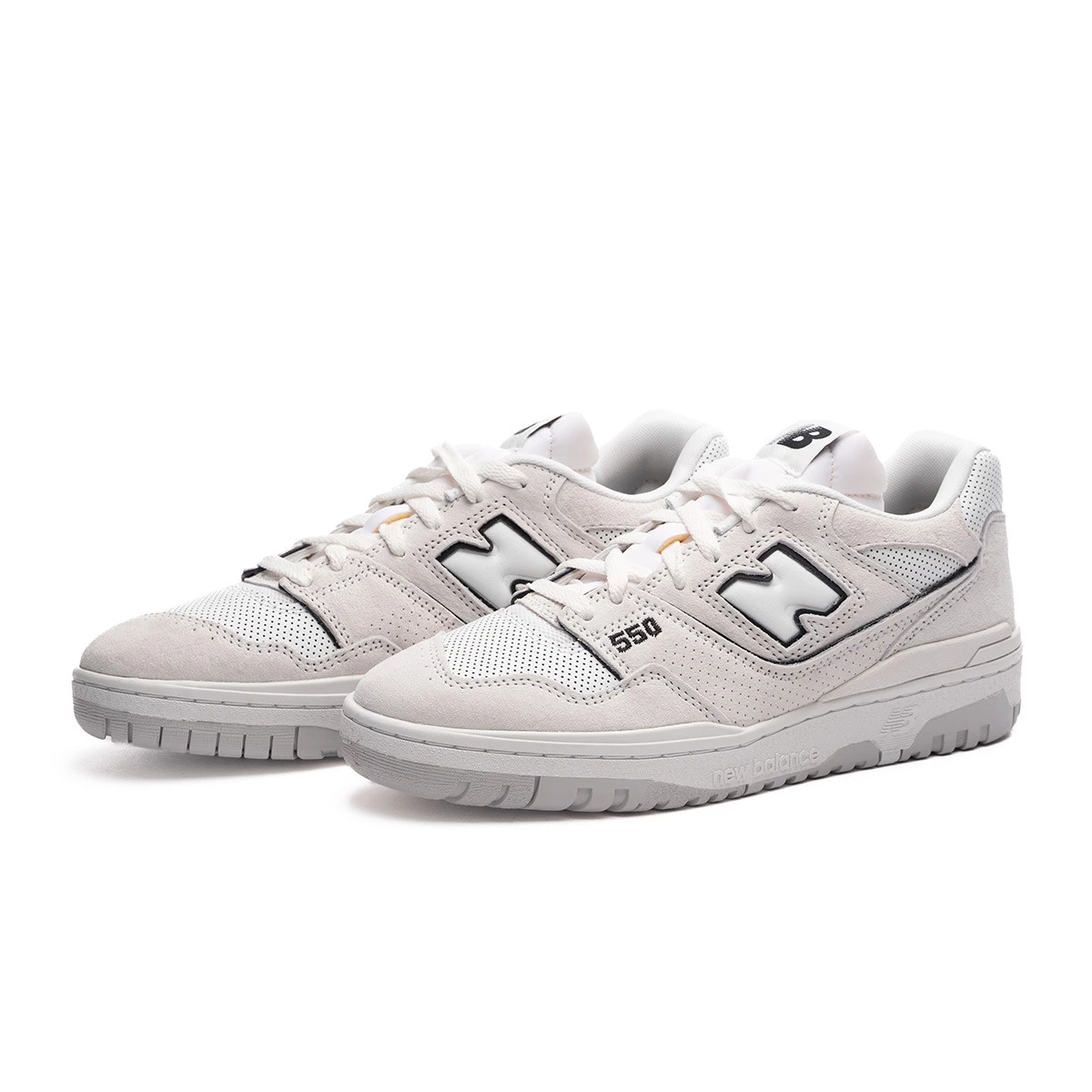 New balance black and white trainers outlet