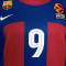 Camiseta Nike FC Barcelona Primera Equipación Euroliga Ricky Rubio 2023-2024