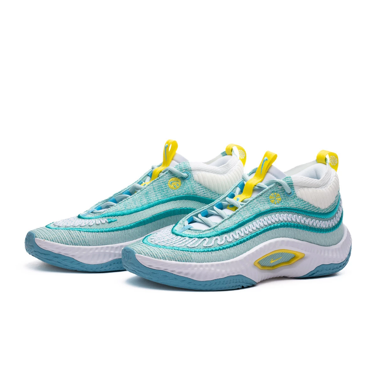Basketballschuhe Nike Cosmic Unity 3 Jade Ice White Smaragd Rise Clear Jade Basketball Emotion