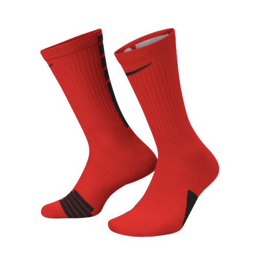 nike elite crew socks white red