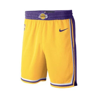 Pantalón corto Los Angeles Lakers Swingman Icon Edition Niño Yellow