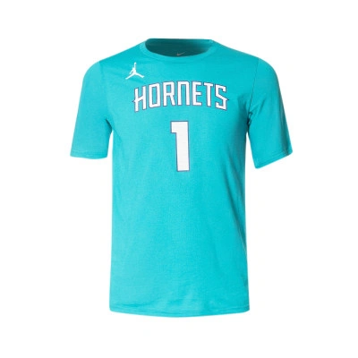Kids Charlotte Hornets Essential Icon Edition Lamelo Ball T-Shirt