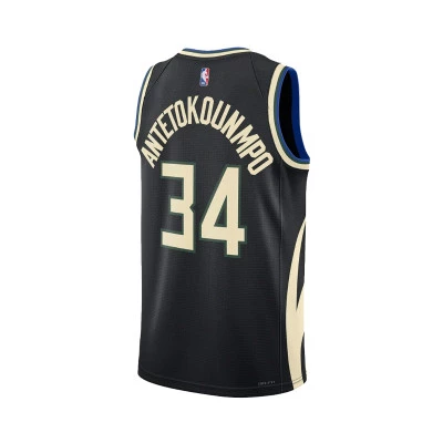 Camiseta Milwaukee Bucks Swingman Statement Edition Giannis Antetokounmpo Niño