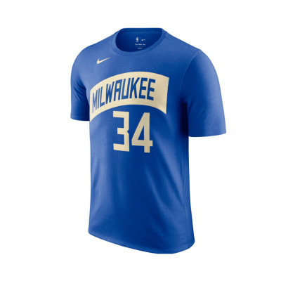 Camiseta Milwaukee Bucks City Edition - Giannis Antetokounmpo Niño