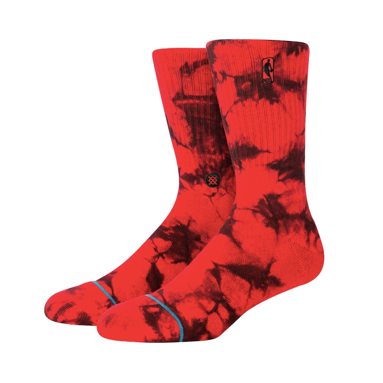 calcetines-stance-nba-logoman-dye-red-0