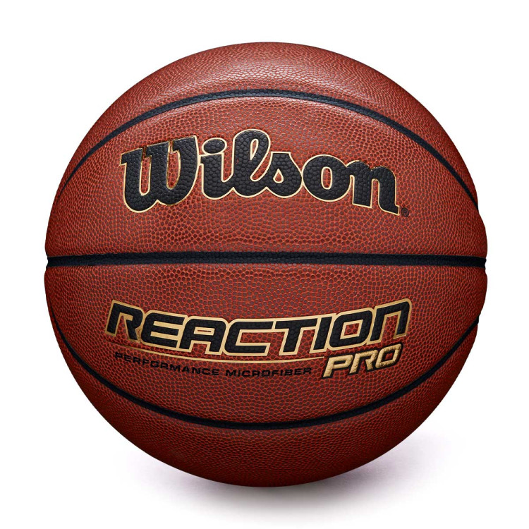 Balón Wilson Reaction Pro Basketball Brown Basketball Emotion