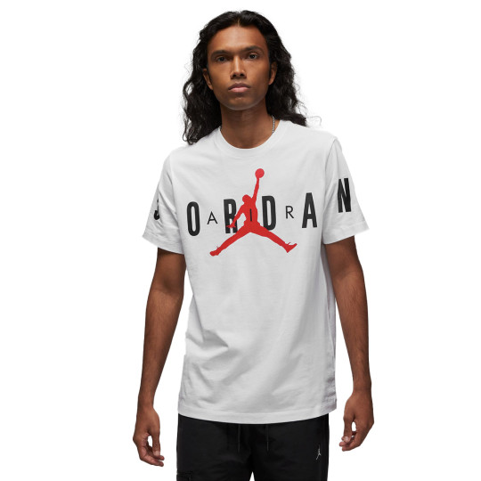 Jersey Jordan Air Stretch Crew White Black Gym Red Basketball Emotion