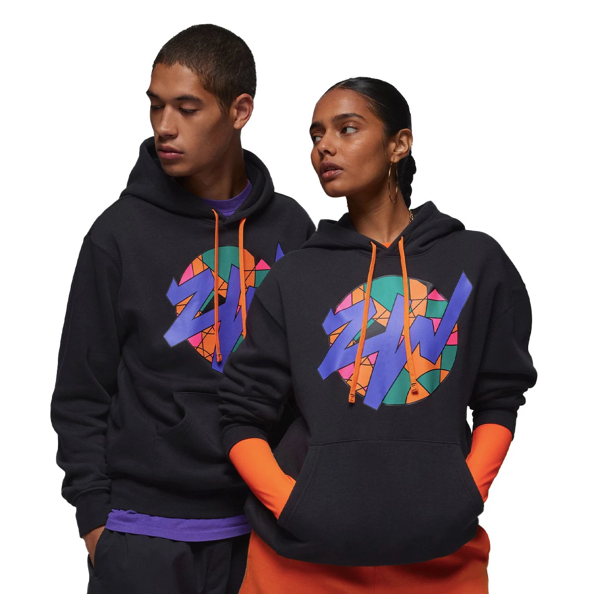 Felpa Jordan Zion Black Cone Cone Basketball Emotion