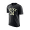 Jordan Milwaukee Bucks Essential Statement Edition Giannis Antetokounmpo T-Shirt