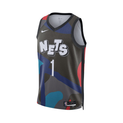 Camiseta Brooklyn Nets City Edition Mikal Bridges 2023-2024