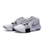 Lebron Witness 8-White-Black-Lt Smoke Grey