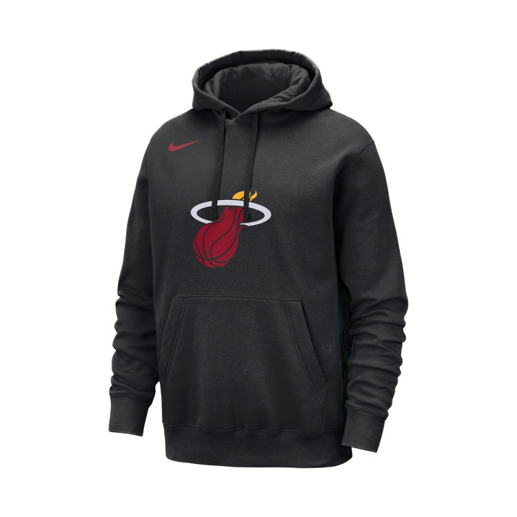 Sweatshirt Nike Miami Heat Club Black Basketball Emotion