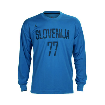 Camiseta Selección de Eslovenia Dri-Fit Manga Larga Doncic 2023
