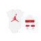 Conjunto Jordan Mono-Gorro-Patucos Jumpman Bebé
