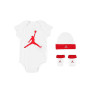 Gorro-Body-Botas Jumpman Bebé-Gym Red-White