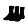 Jumpman Crew (3 Pares)-Black
