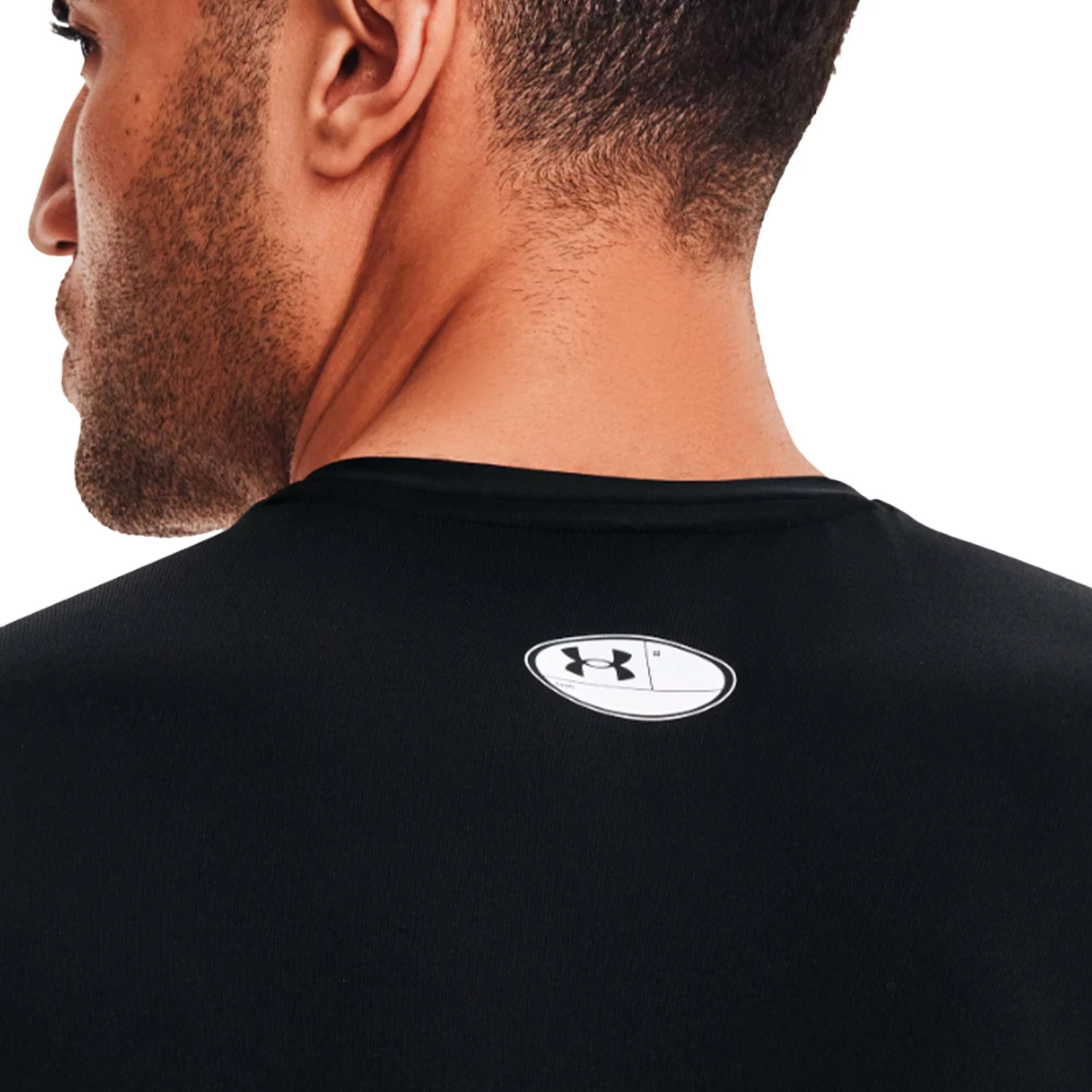 Camisola Under Armour HeatGear Compression Black - Basketball Emotion