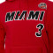 Sweat-shirt Mitchell & Ness NBA Hall Of Fame Fleece Miami Heat - Dwyane Wade