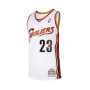 Swingman Jersey Cleveland Cavaliers - Lebron James 2003-White-White