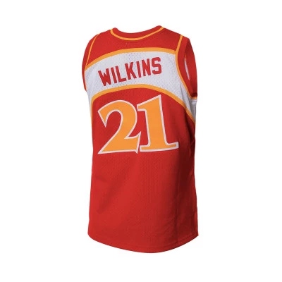 Playera Swingman Jersey Atlanta Hawks - Dominique Wilkins 1986-87