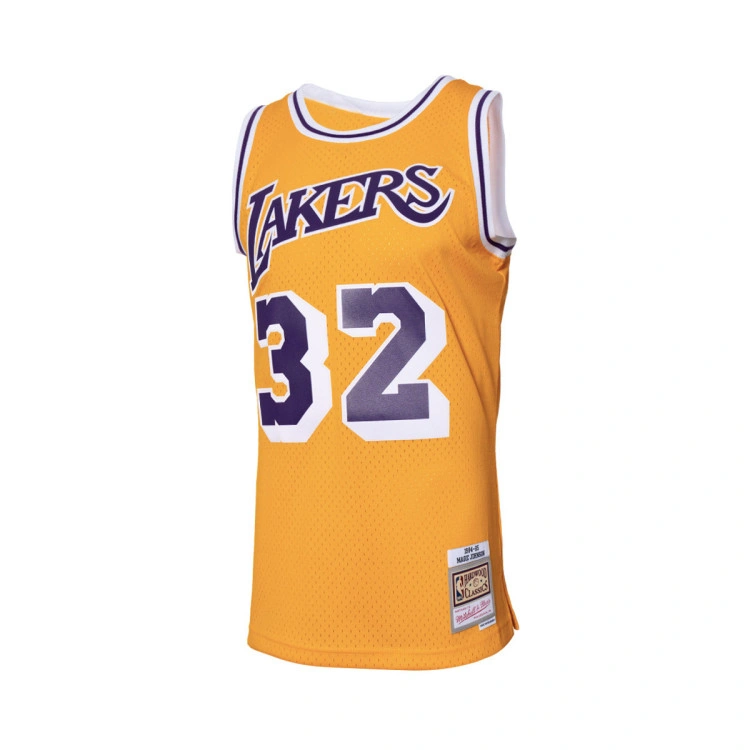 camiseta-mitchell-ness-swingman-jersey-los-angeles-lakers-magic-johnson-1984-light-gold-4