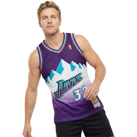 Mitchell & Ness Men's NBA Reload Swingman Jersey - Utah Jazz 1996 Karl Malone main image 1