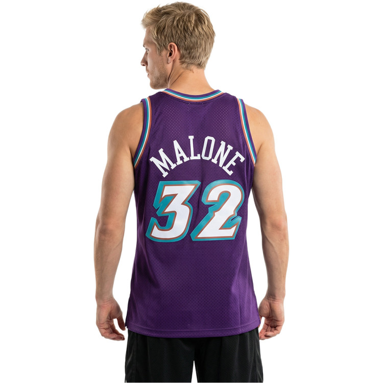 Mitchell & Ness Men's NBA Reload Swingman Jersey - Utah Jazz 1996 Karl Malone