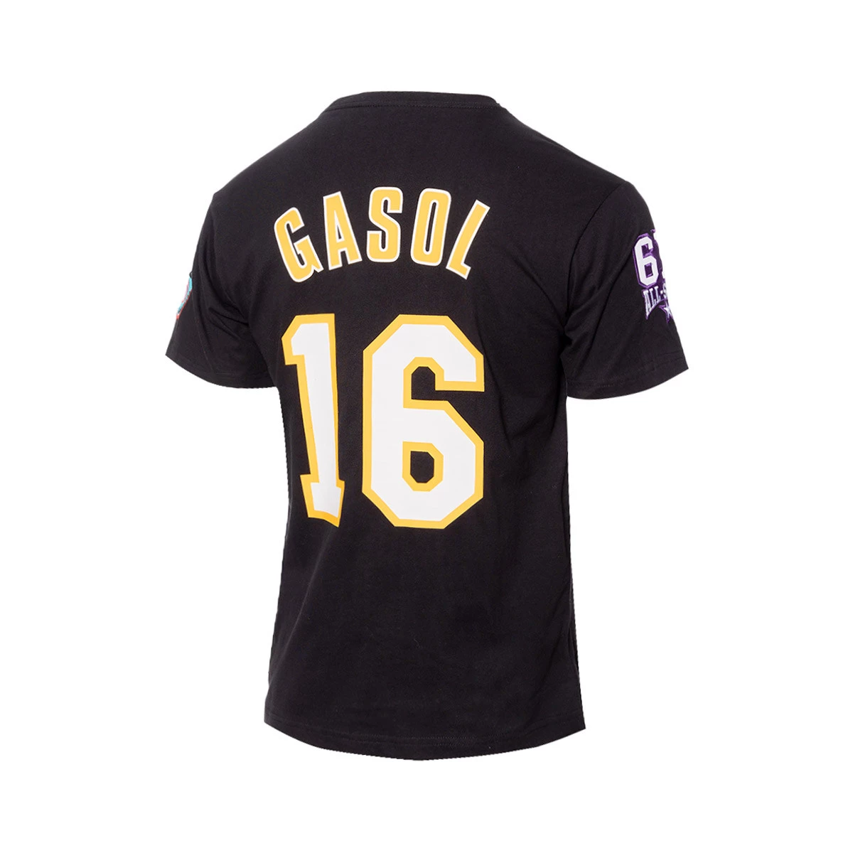 Mitchell Ness NBA Hall Of Fame N N Premium Los Angeles Lakers Pau Gasol Jersey