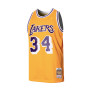 Swingman Jersey Los Angeles Lakers - Shaquille O'Neal 1996-97-Light Gold