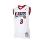 Swingman Jersey Philadelphia 76Ers - Allen Iverson 2000-White