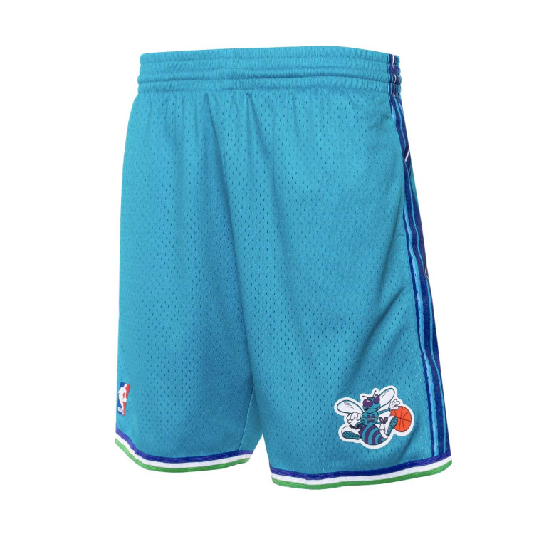 Shorts Mitchell Ness Swingman Charlotte Hornets 1999 Teal