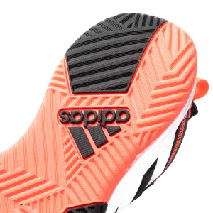 Basketballschuhe adidas Ownthegame 2.0 Nino Kern Schwarz Ftwr WeiB Turbo Basketball Emotion