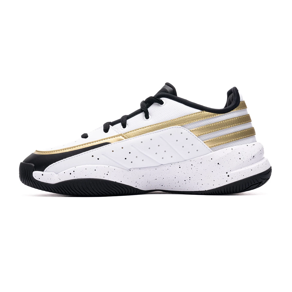 Basketball Shoes adidas Front Court Ftwr White Core Black Gold Met. Basketball Emotion