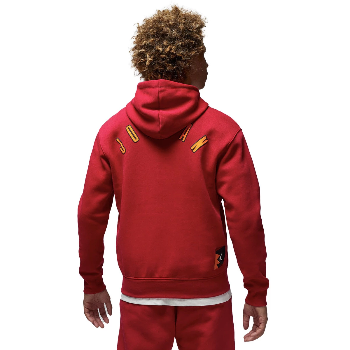 Jordan flight hoodie red 2025