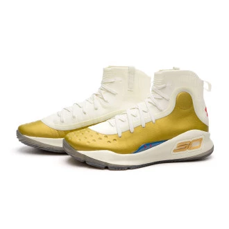 Zapatillas Curry 4 Retro Lemon Ice-Metallic Gold-Red