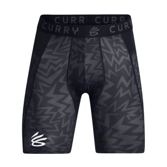 Malla corta Curry HeatGear Printed Black-White