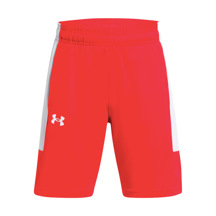 pantalon-corto-under-armour-baseline-red-white-0